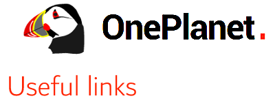 OnePlanet Environmental English logo